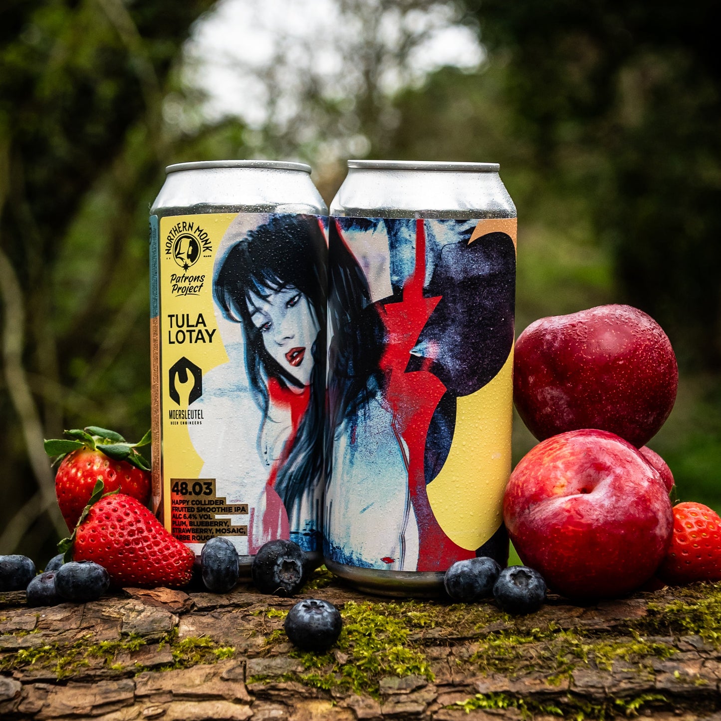 HAPPY COLLIDER // TULA LOTAY // MOERSLEUTEL // FRUITED SMOOTHIE IPA // 6.4%