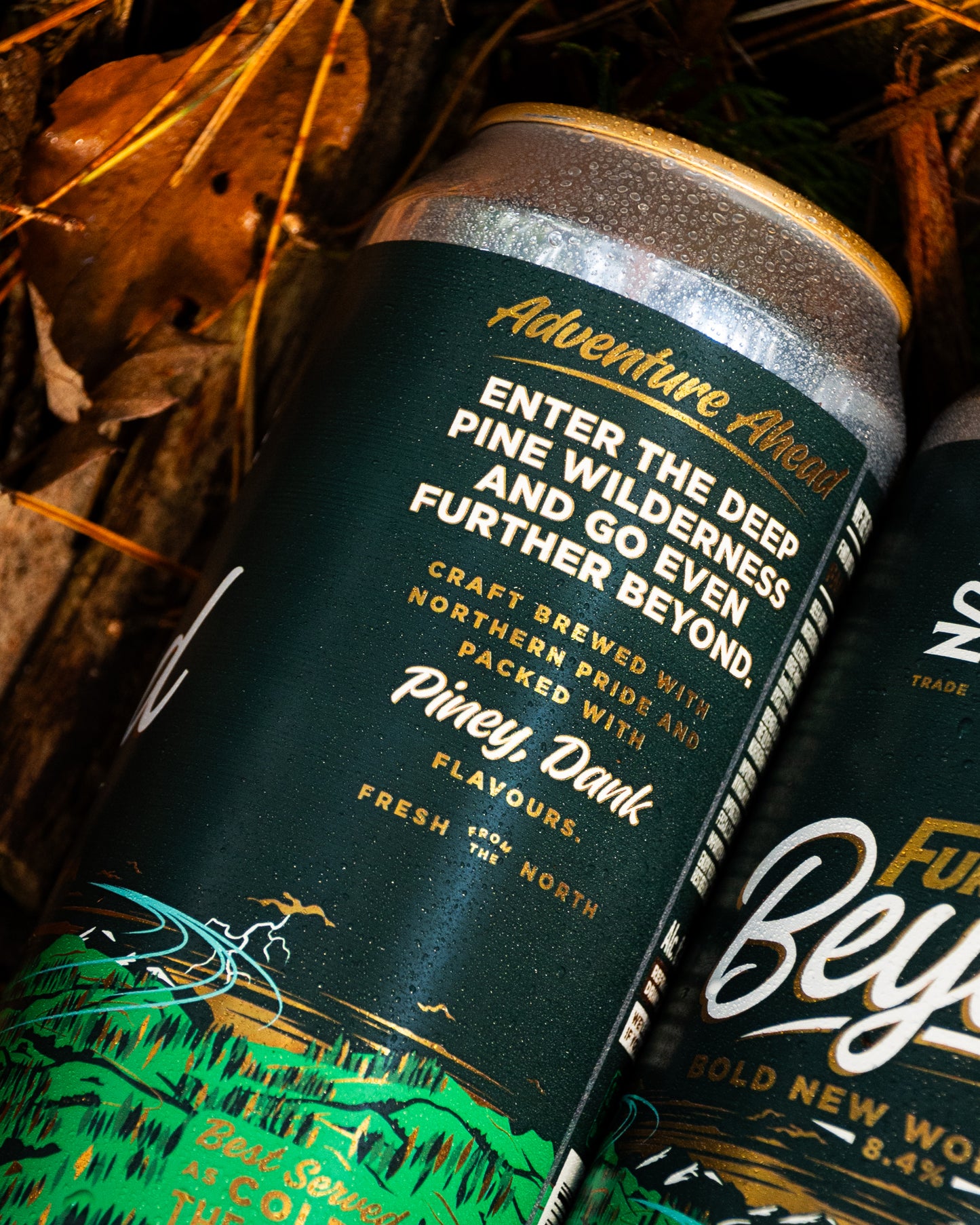 FURTHER BEYOND // BOLD NEW WORLD DIPA // 440ML // 8.4%