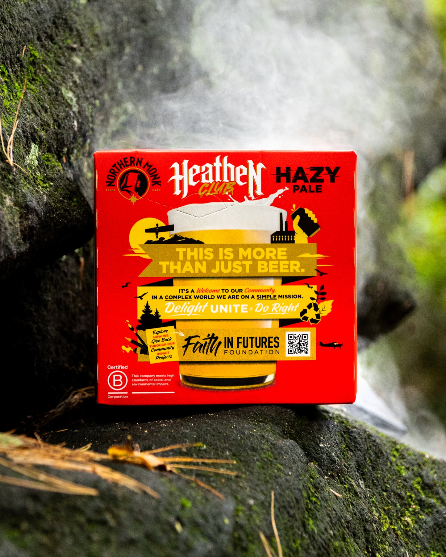 HEATHEN CLUB // CLUBHOUSE HAZY PALE ALE // 330ML // 4.6%