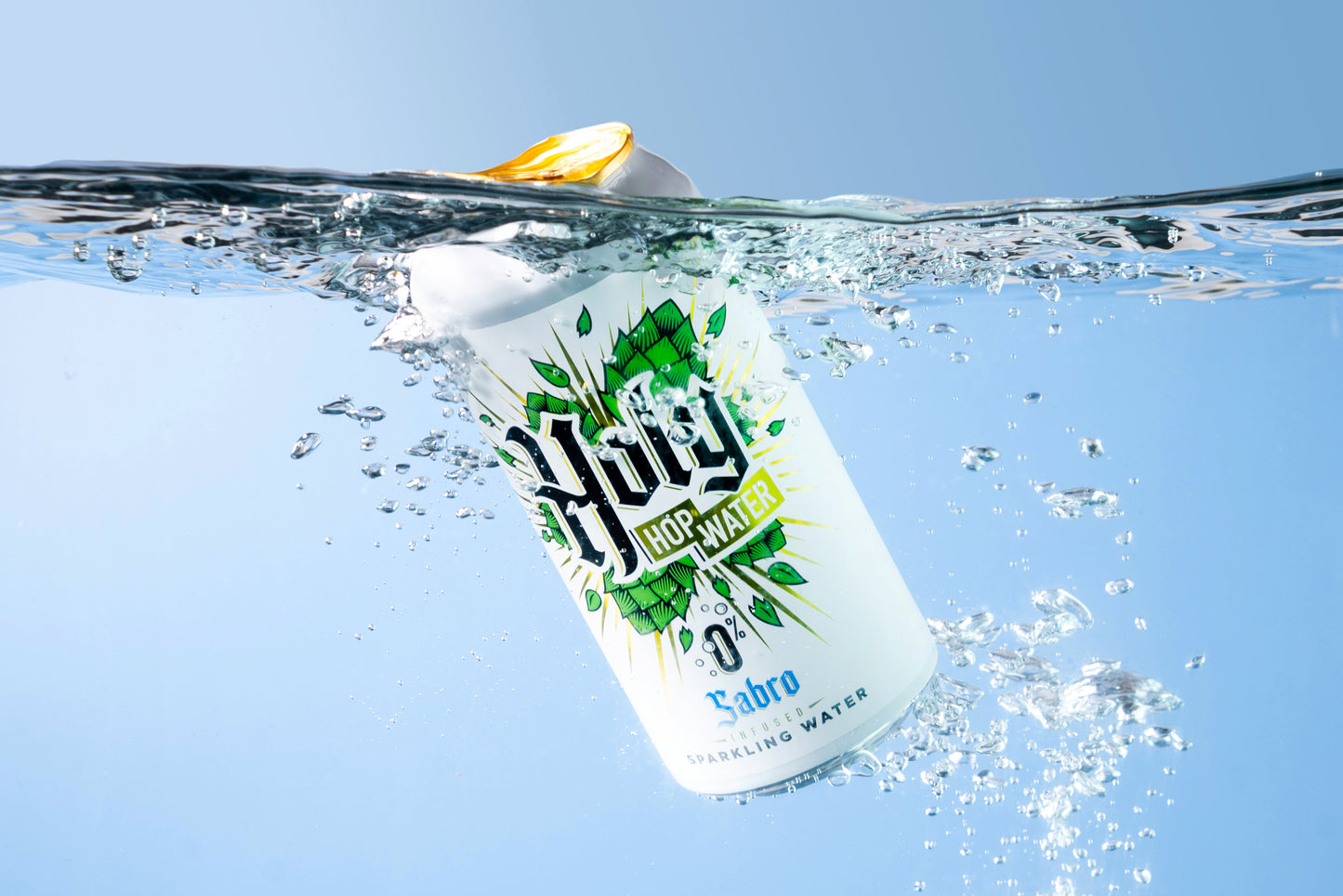 12 PACK // HOLY HOP WATER SABRO // INFUSED SPARKLING HOP WATER