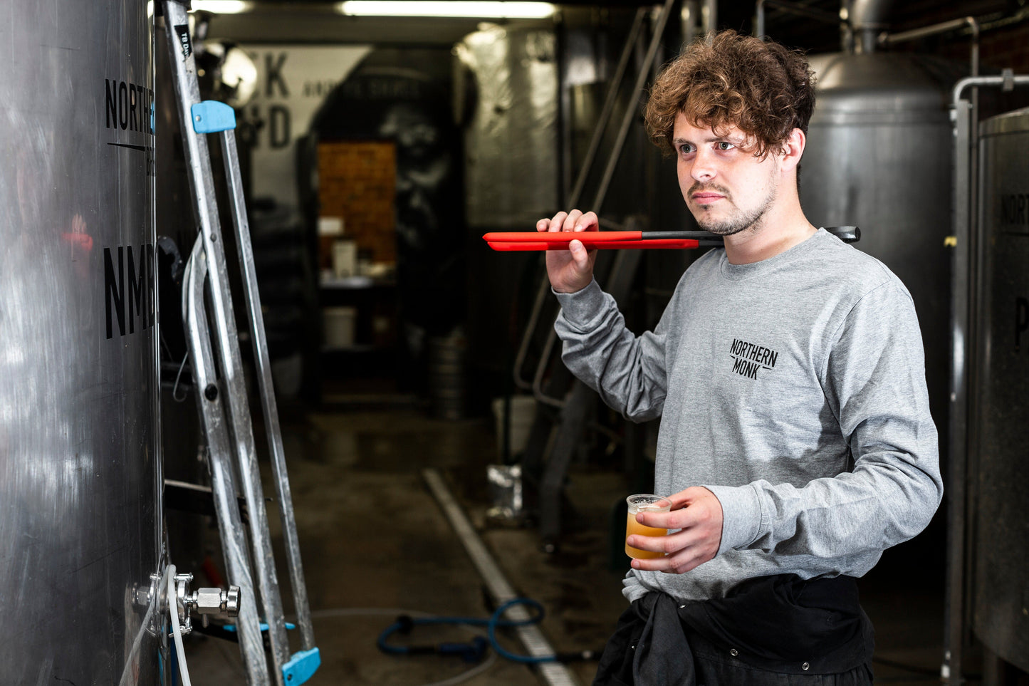 GREY OFS PROJECTS LONG SLEEVE TEE