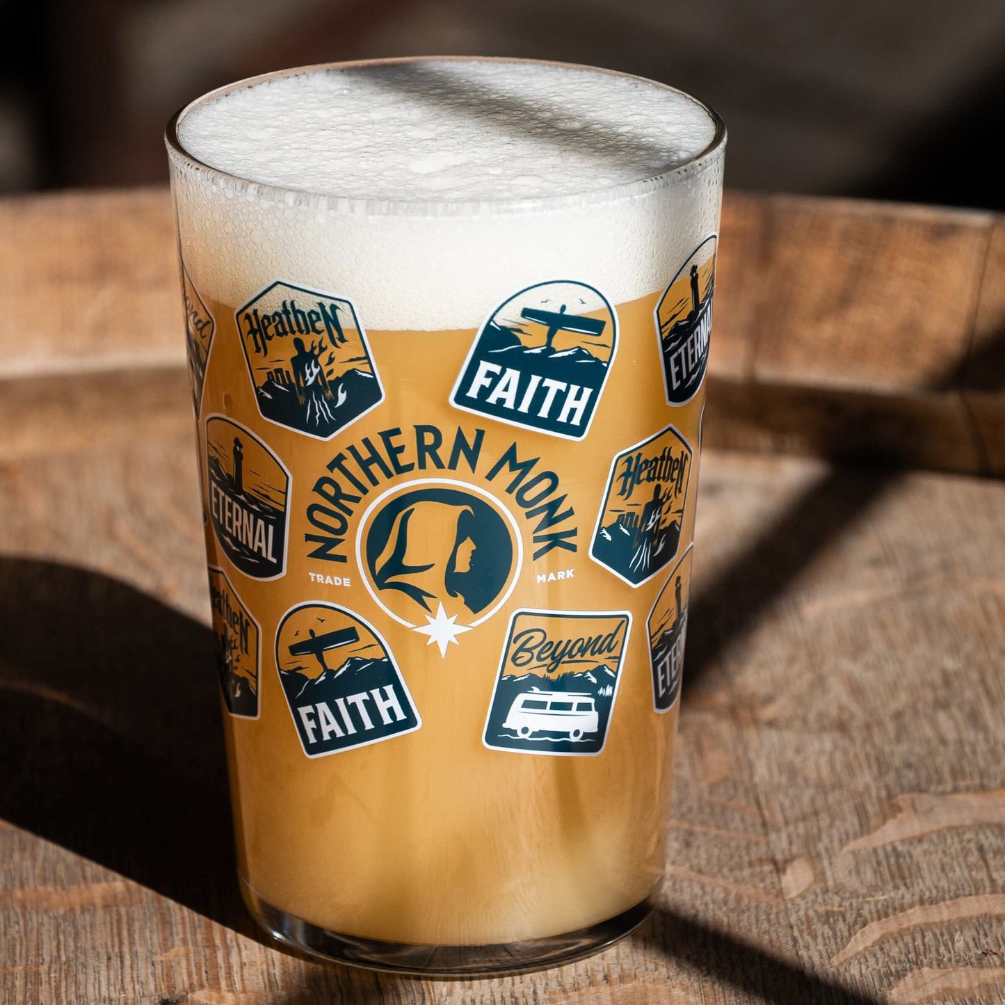 NORTHERN MONK PATCHES PINT GLASS
