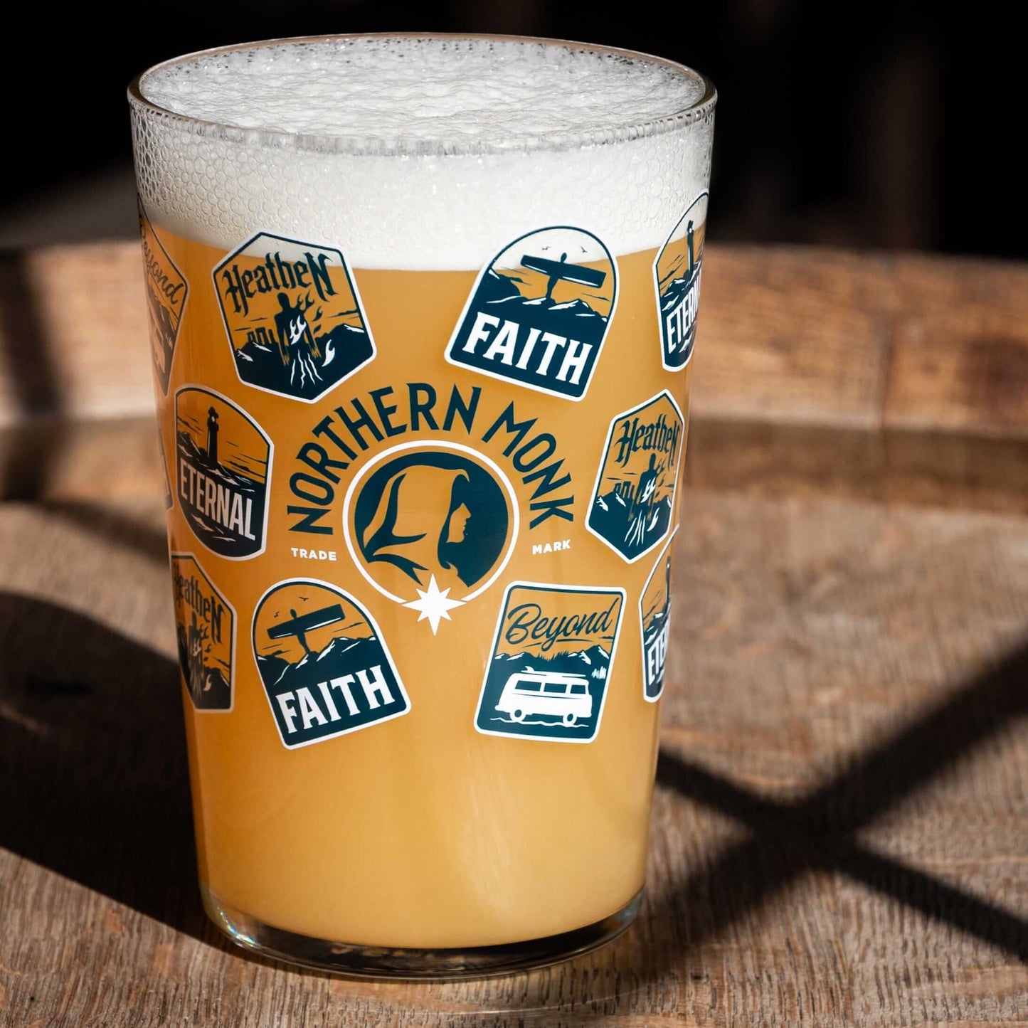NORTHERN MONK PATCHES PINT GLASS