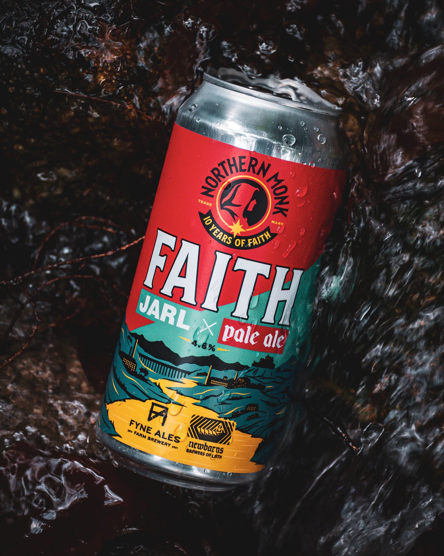 10 YEARS OF FAITH  // NEWBARNS & FYNE ALES // FAITH - JARL - PALE ALE // 4.8%