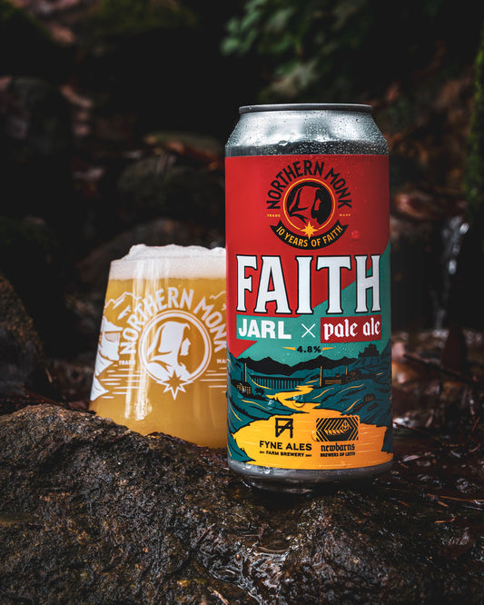 10 YEARS OF FAITH  // NEWBARNS & FYNE ALES // FAITH - JARL - PALE ALE // 4.8%