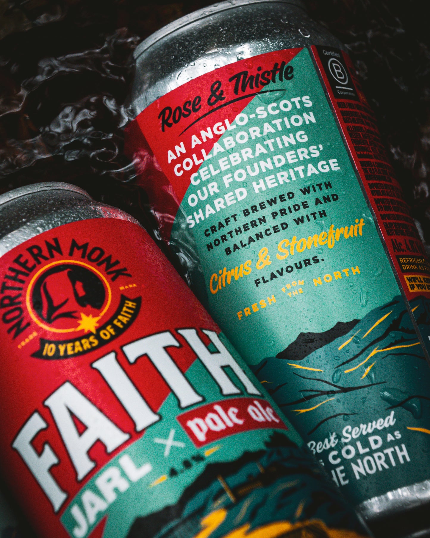 10 YEARS OF FAITH  // NEWBARNS & FYNE ALES // FAITH - JARL - PALE ALE // 4.8%
