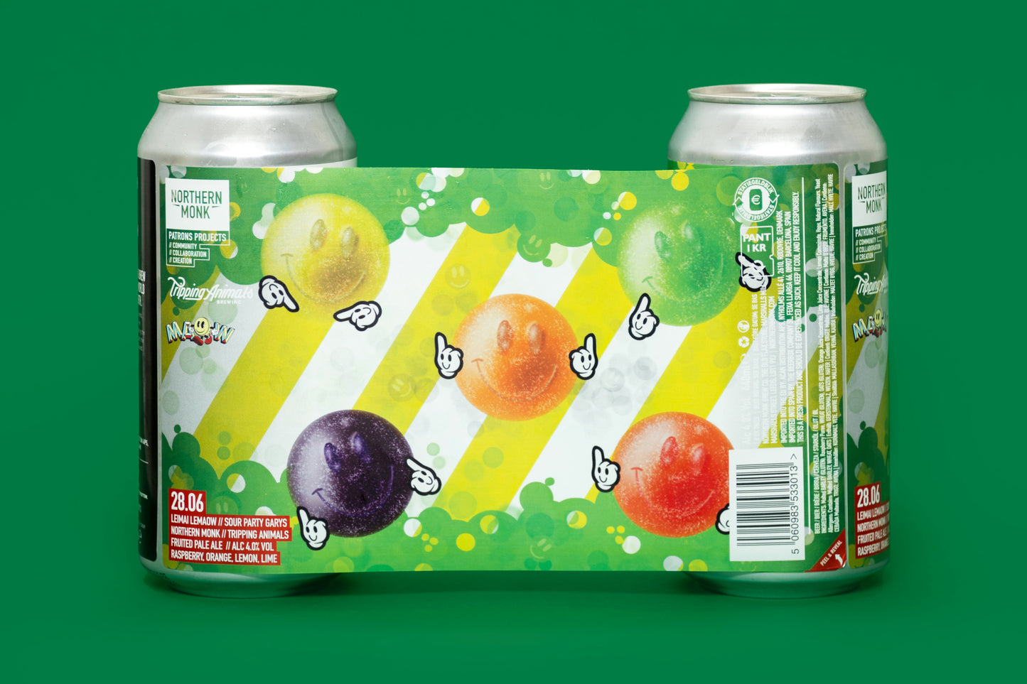 4 PACK // 28.06 // LEIMAI LEMAOW  // TRIPPING ANIMALS // SOUR PARTY GARYS // FRUITED PALE ALE