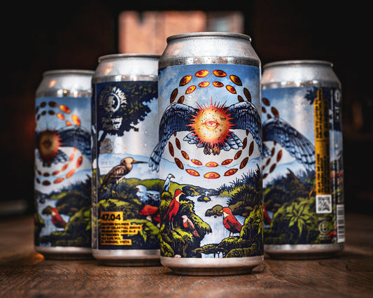 4 PACK // STEVEN YOYADA // HEATHEN SOUNDS // DIN OF CELESTIAL BIRDS // BELGIAN GOLDEN ALE // 6.5%