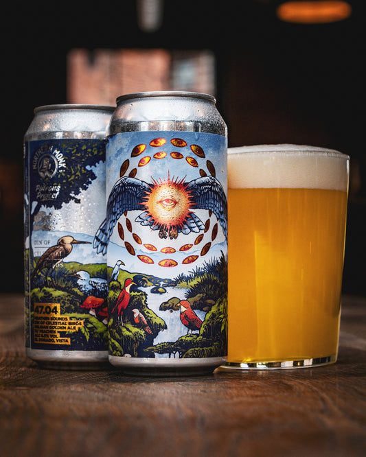 STEVEN YOYADA // HEATHEN SOUNDS // DIN OF CELESTIAL BIRDS // BELGIAN GOLDEN ALE // 6.5%
