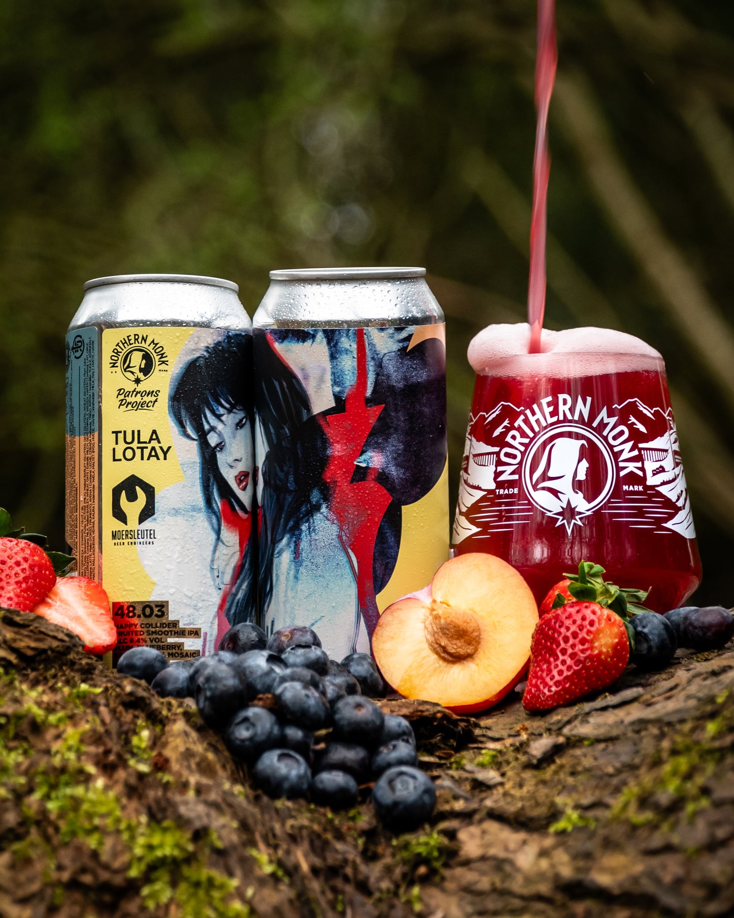 HAPPY COLLIDER // TULA LOTAY // MOERSLEUTEL // FRUITED SMOOTHIE IPA // 6.4%