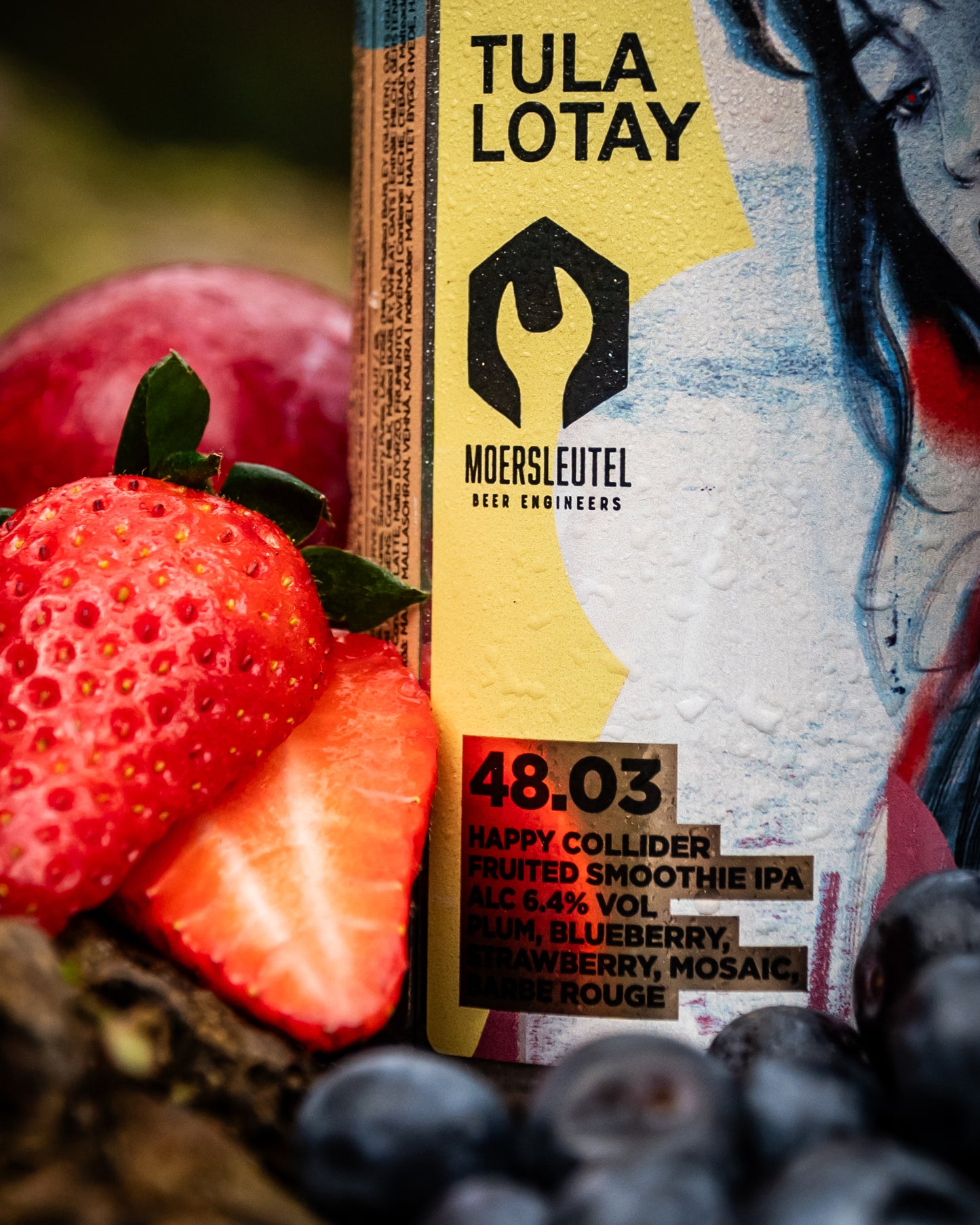 HAPPY COLLIDER // TULA LOTAY //  FRUITED SMOOTHIE IPA // 6.4%