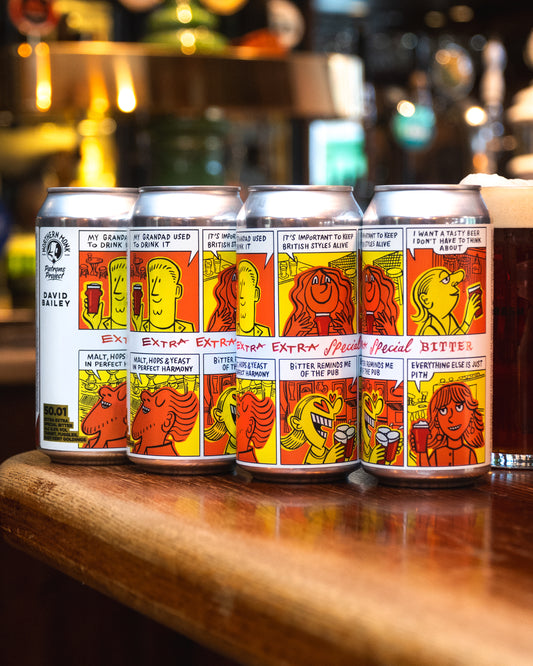 4 PACK // DAVID BAILEY // EXTRA EXTRA SPECIAL BITTER // 6.2%