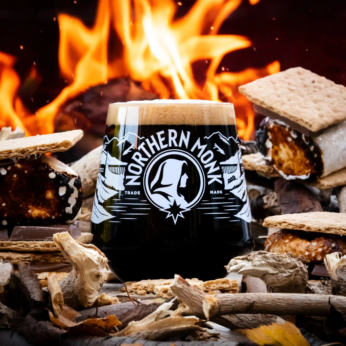 LIAM ASHURST // NORTHUMBERLAND  // CAMPFIRE STOUT // 8.2%