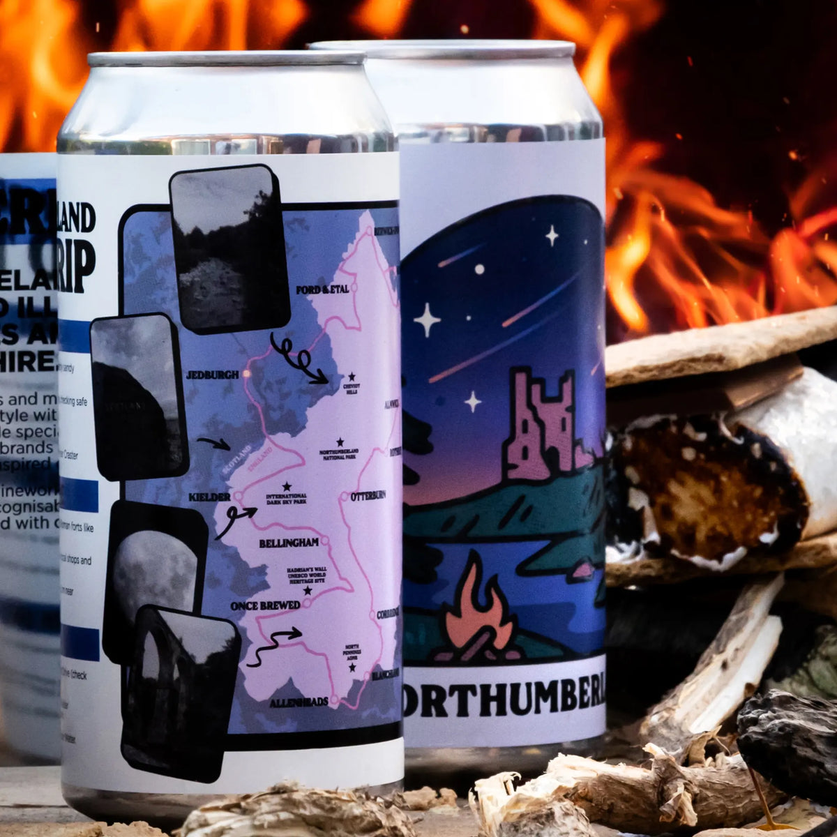 LIAM ASHURST // NORTHUMBERLAND  // CAMPFIRE STOUT // 8.2%