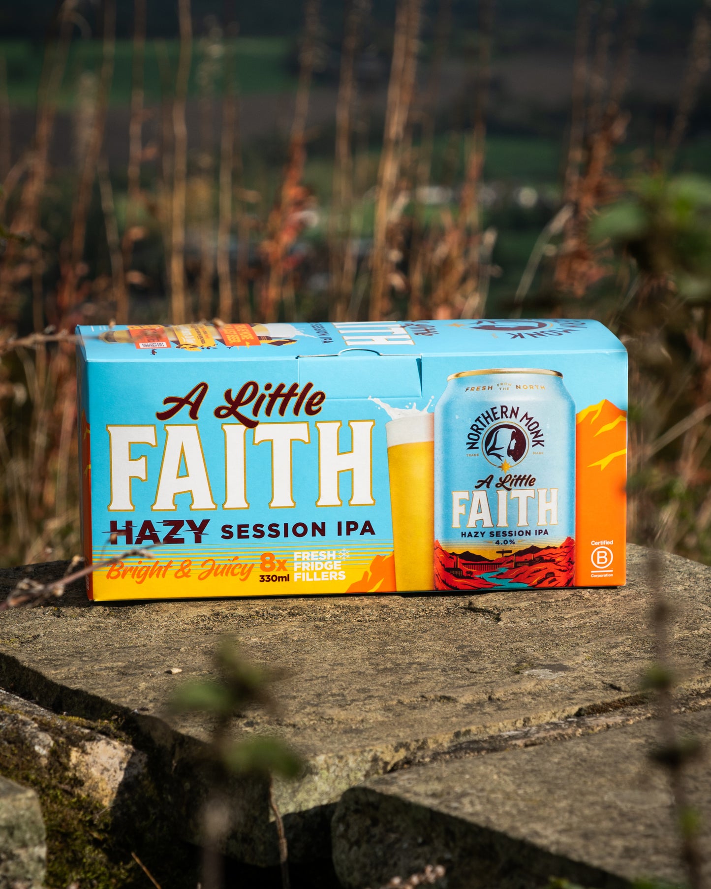8-PACK // A LITTLE FAITH // HAZY SESSION IPA // 4.0%