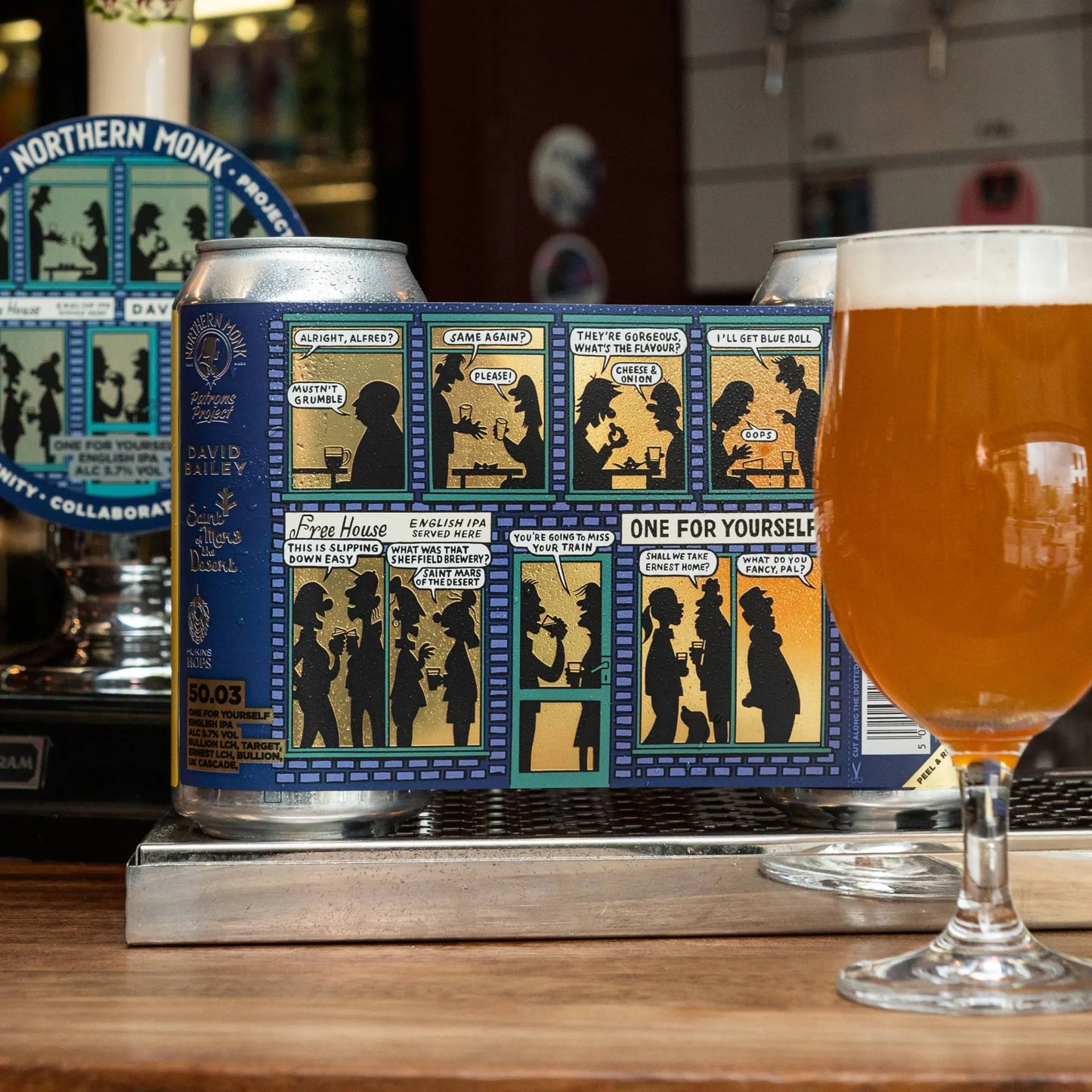 DAVID BAILEY // ONE FOR YOURSELF // ENGLISH IPA // 5.7%