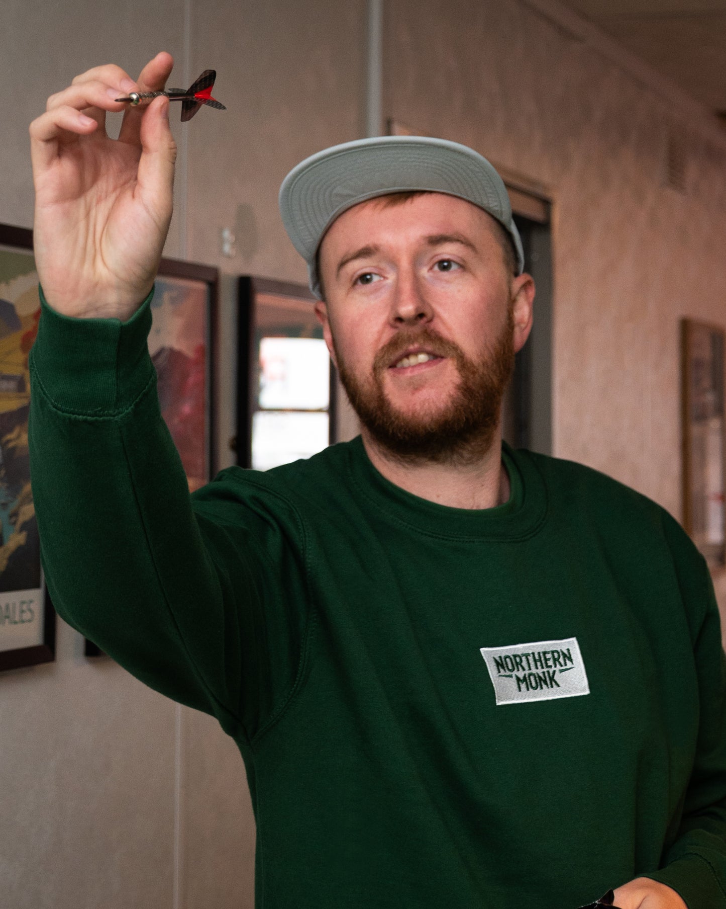 FOREST GREEN NORTHERN MONK SWEATSHIRT