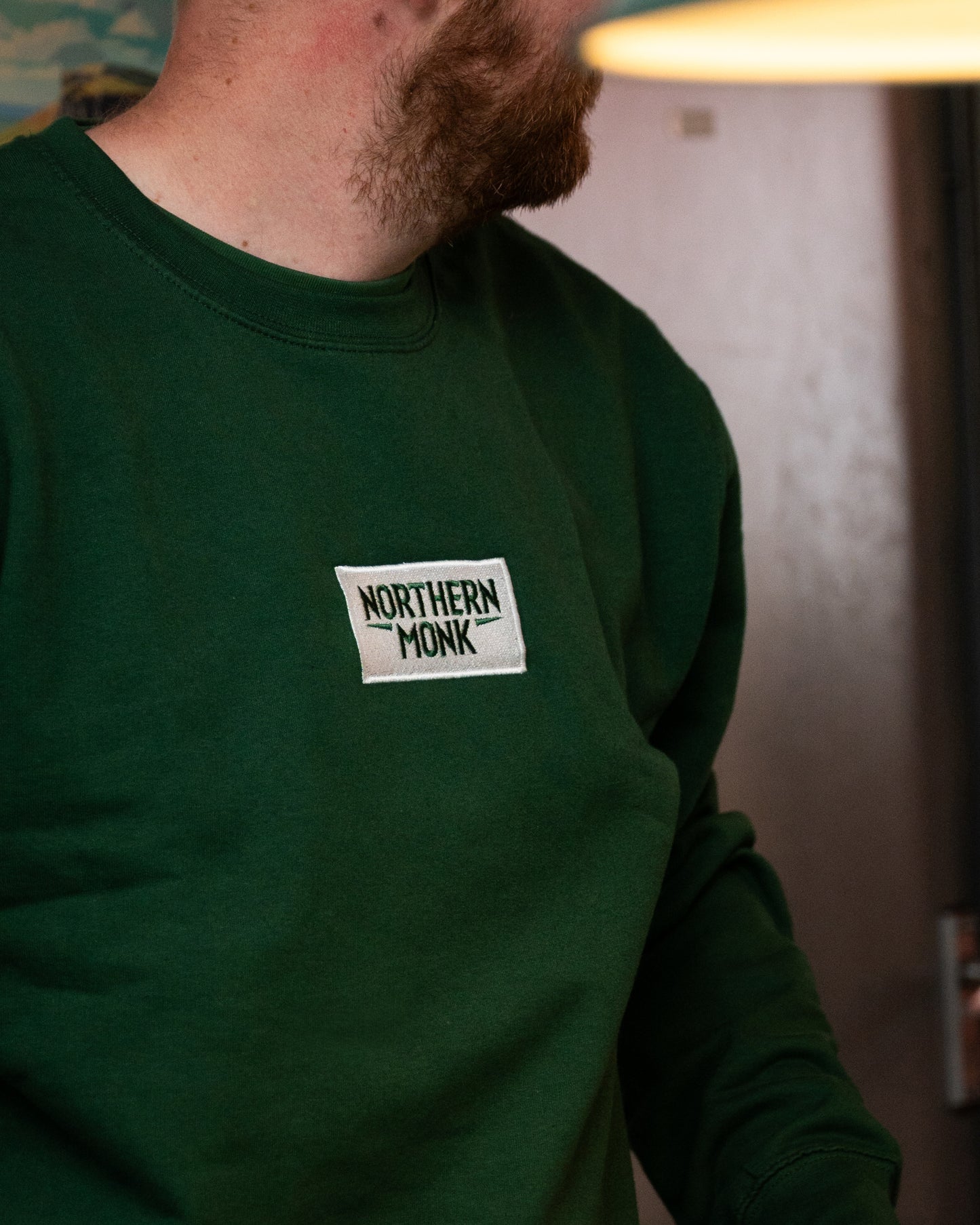 FOREST GREEN NORTHERN MONK SWEATSHIRT