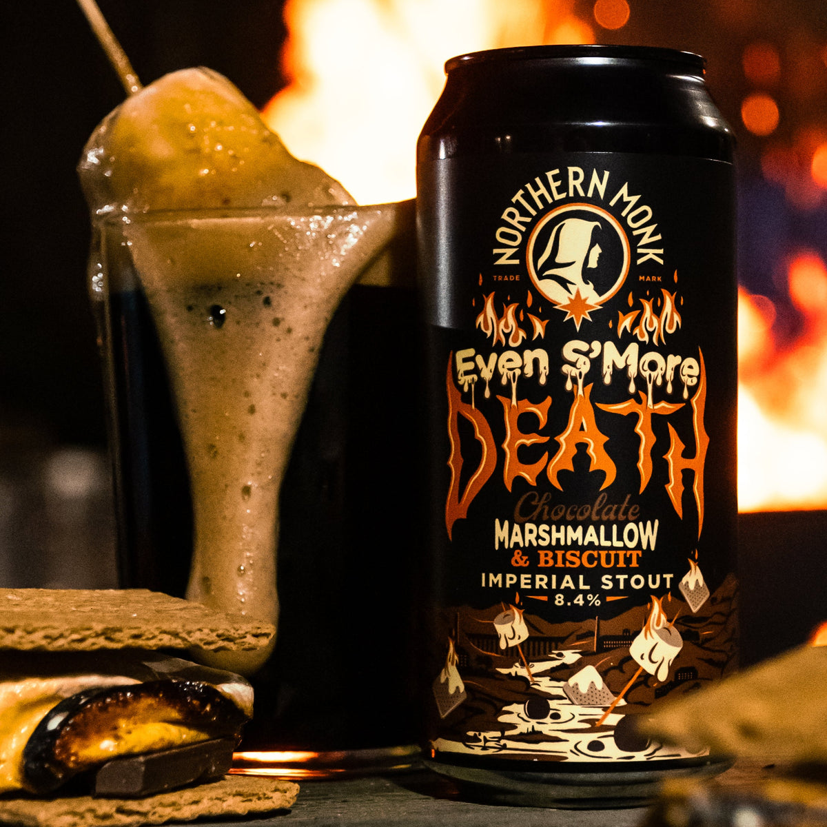 Northern Rising Unity Stout EVEN S’MORE DEATH // IMPERIAL STOUT // 8.4% – Northern Monk