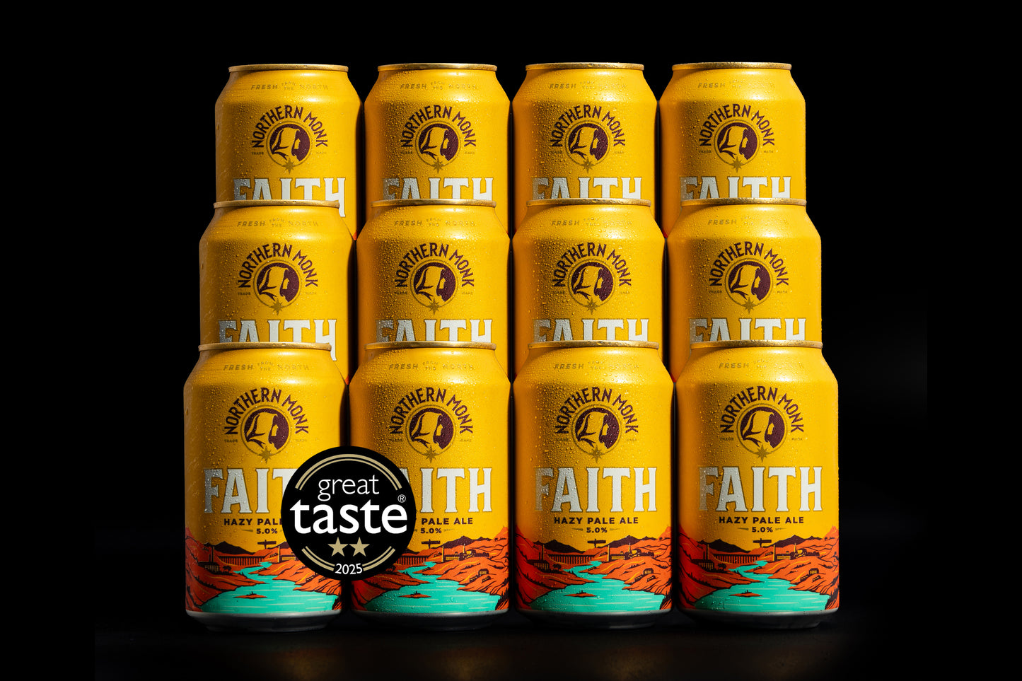12 PACK // 330ml FAITH™ // HAZY PALE ALE // 5.0%