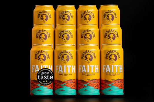 12 PACK // 440ml FAITH™ // HAZY PALE ALE // 5.0%