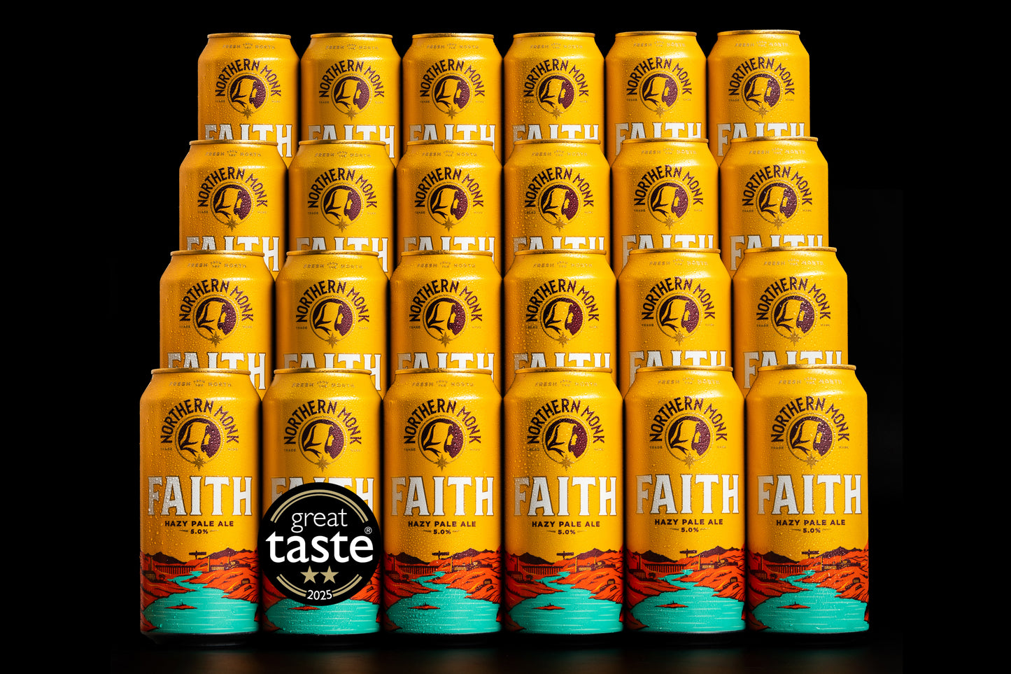 24 PACK // 440ml FAITH™ // HAZY PALE ALE // 5.0%