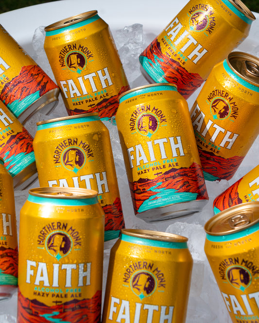 12 PACK // FAITH ALCOHOL FREE // ALCOHOL FREE HAZY PALE ALE // 0.5%