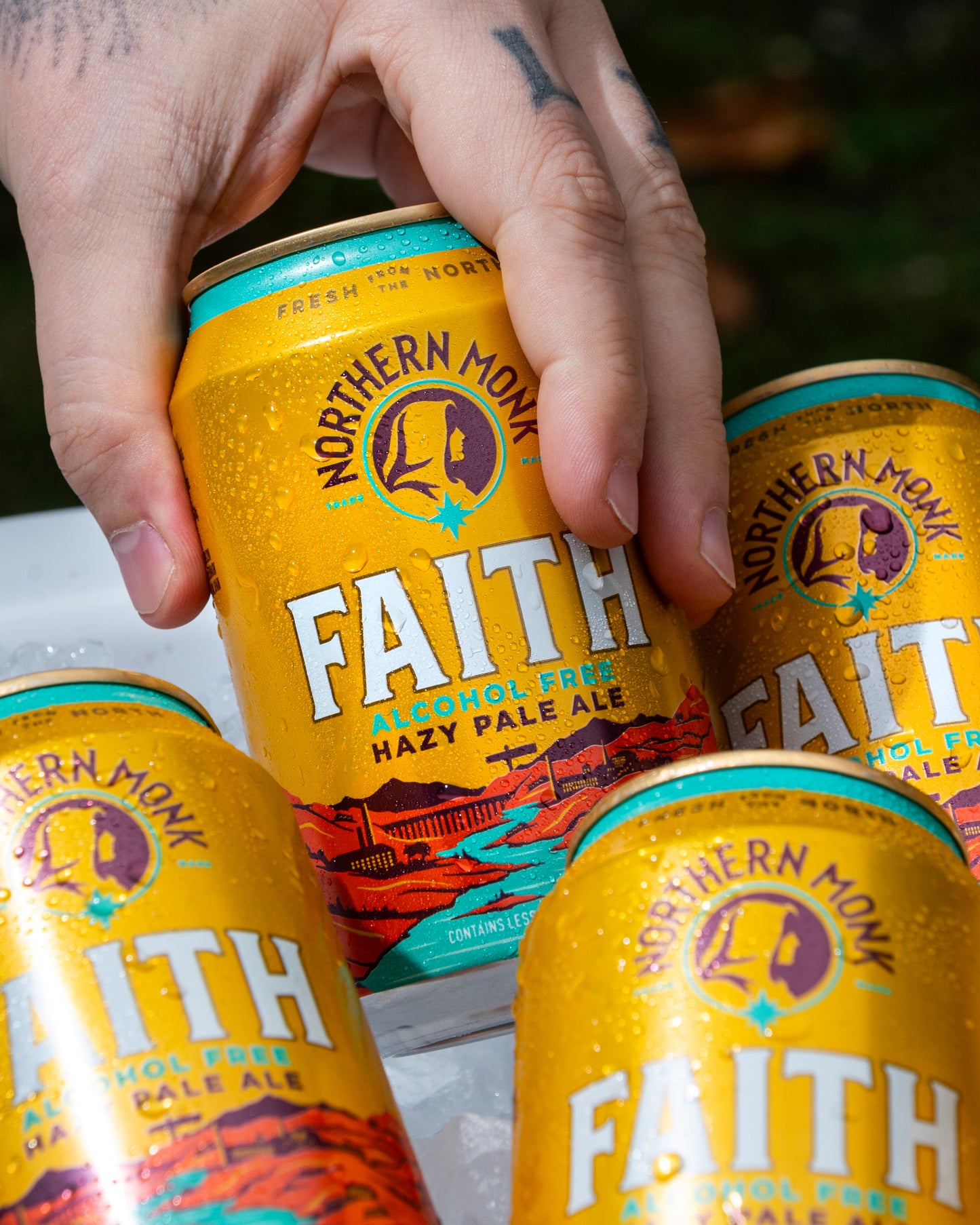 24 PACK // FAITH ALCOHOL FREE // ALCOHOL FREE HAZY PALE ALE // 0.4%