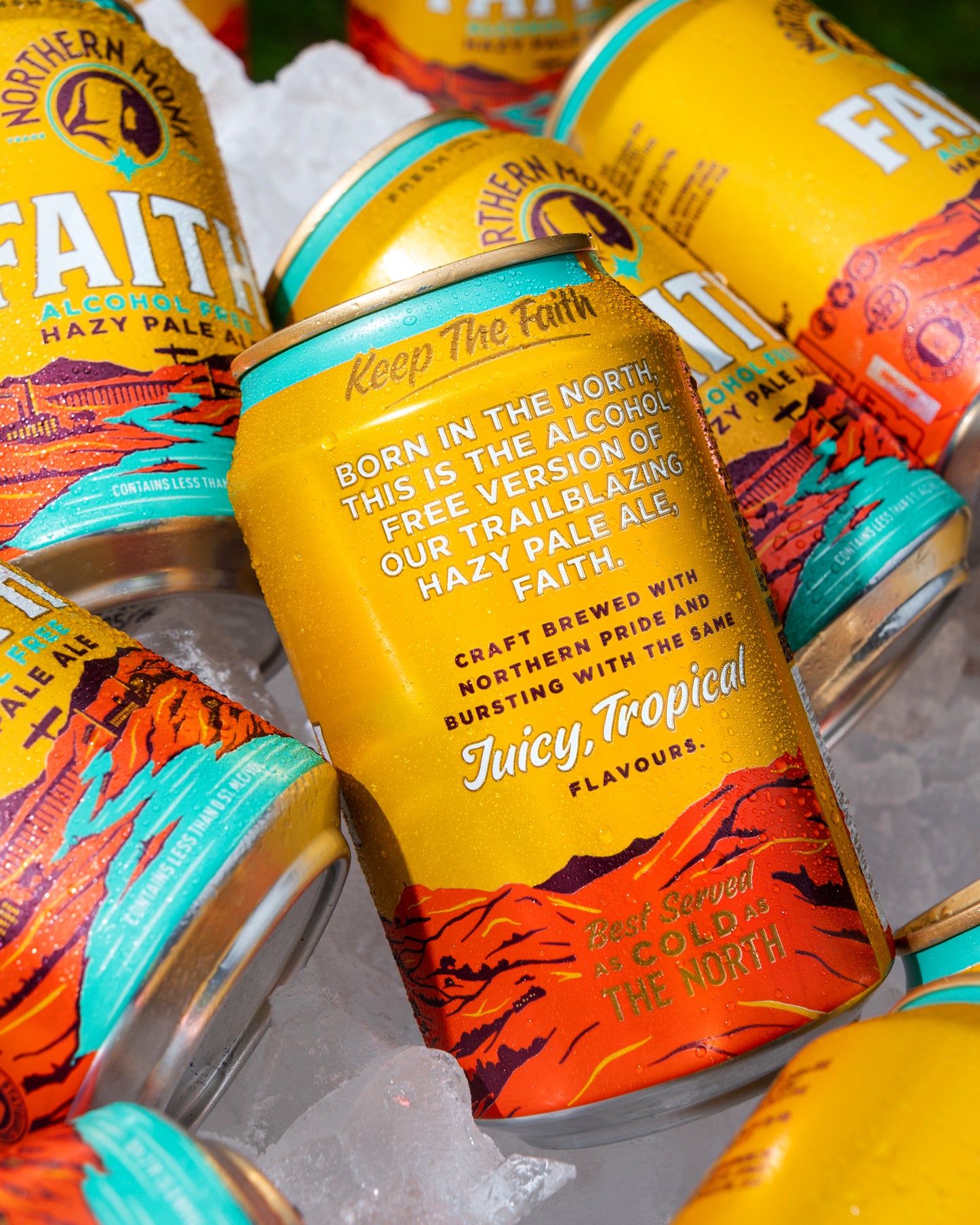 FAITH ALCOHOL FREE // ALCOHOL FREE HAZY PALE ALE // 0.4%