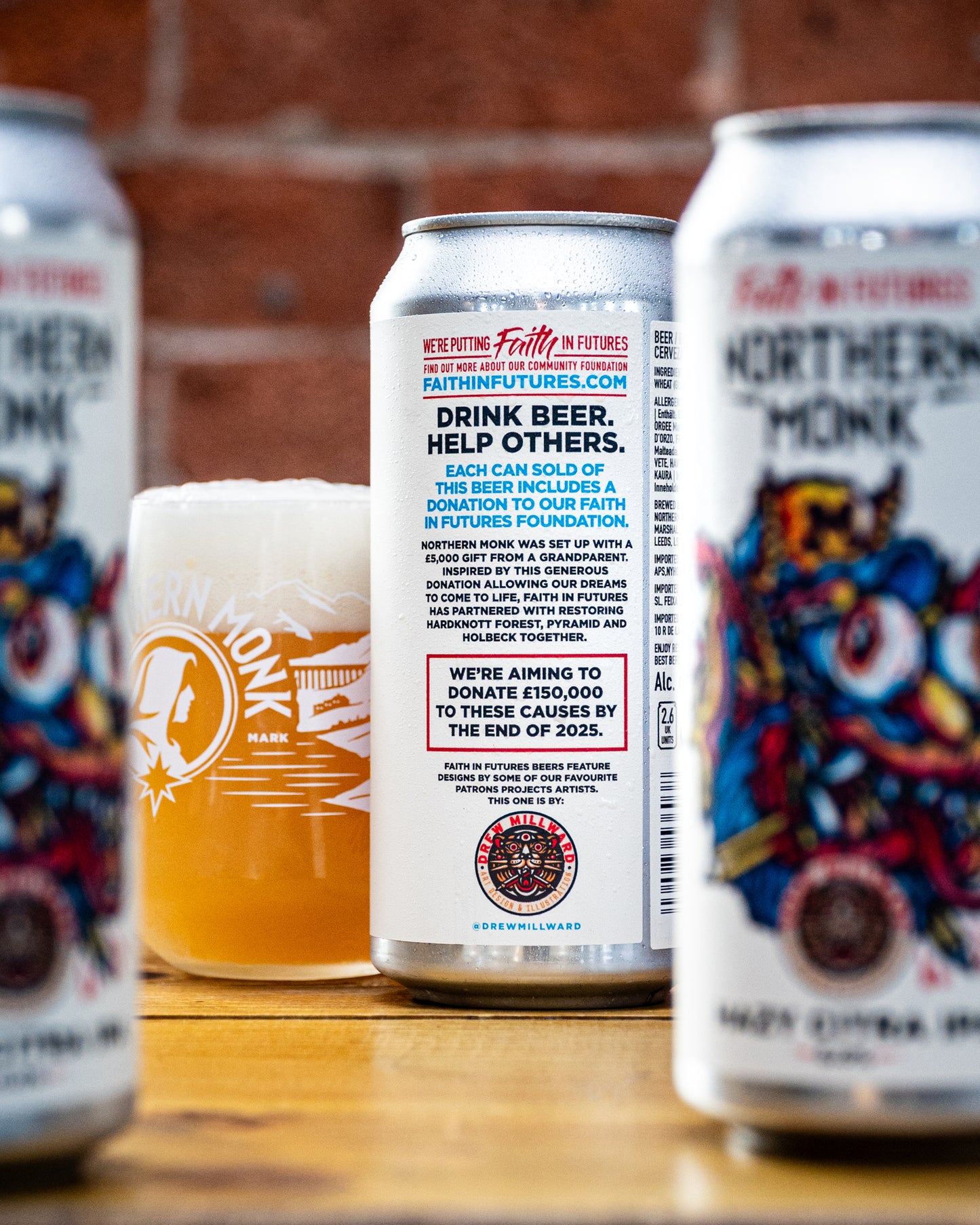 FAITH IN FUTURES // DREW MILLWARD // HAZY CITRA IPA // 6%