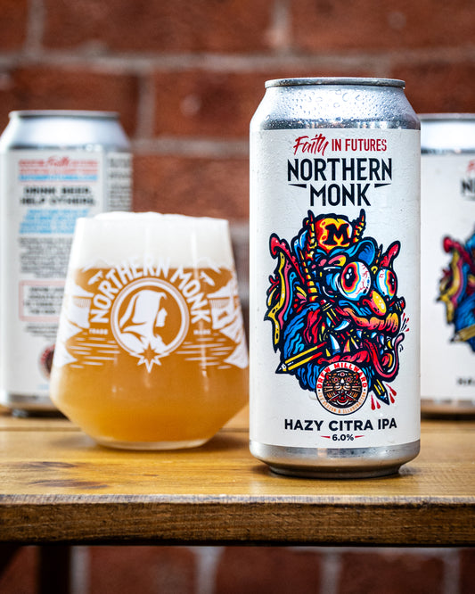 FAITH IN FUTURES // DREW MILLWARD // HAZY CITRA IPA // 6%