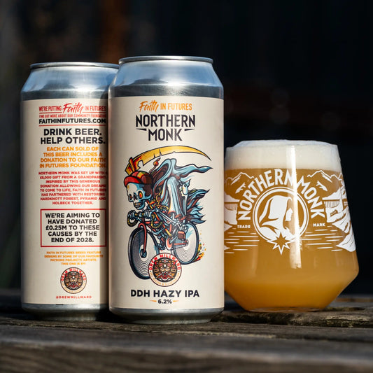FAITH IN FUTURES // DREW MILLWARD // DDH HAZY IPA // 6.2%