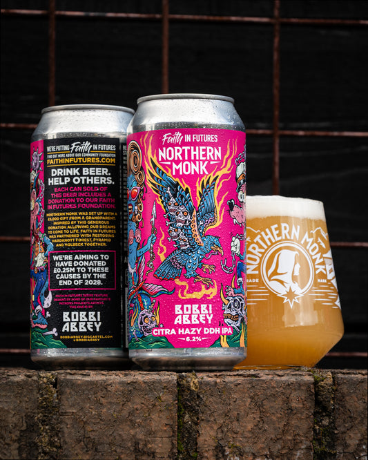 FAITH IN FUTURES // BOBBI ABBEY // CITRA HAZY DDH IPA // 6.2%