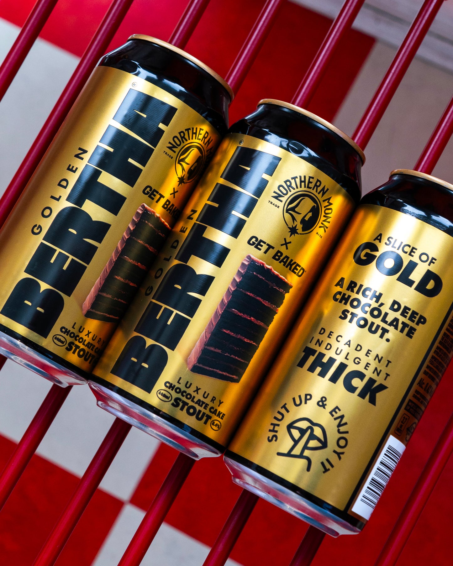 GOLDEN BERTHA // GET BAKED // CARAMEL & CHOCOLATE STOUT // 8.4%