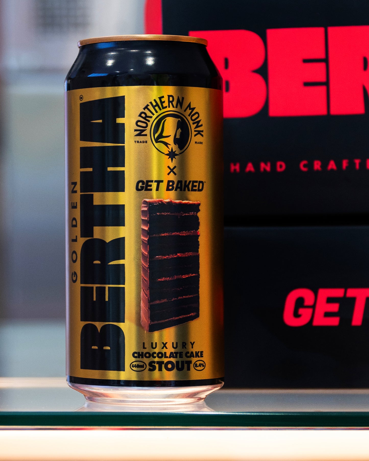 GOLDEN BERTHA // GET BAKED // CARAMEL & CHOCOLATE STOUT // 8.4%