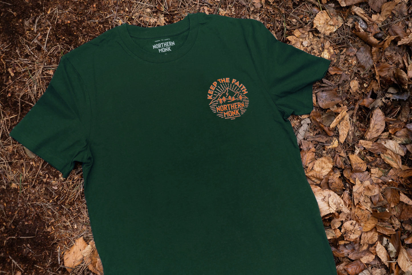 GREEN ADVENTURE NORTHERN MONK TEE