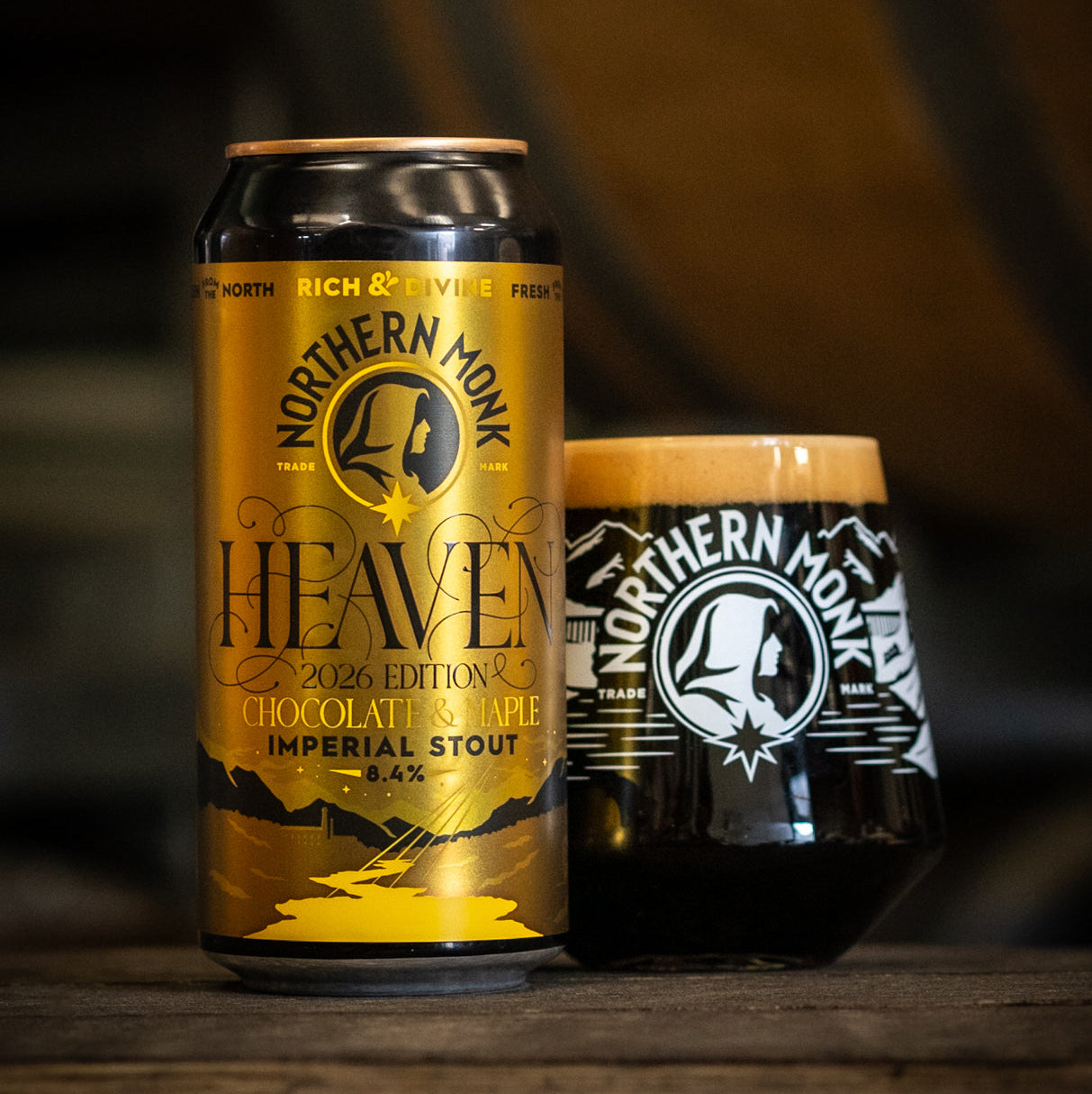 HEAVEN // CHOCOLATE & MAPLE IMPERIAL STOUT // 8.4%