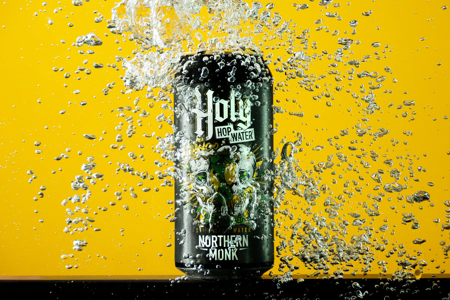 SHORT-DATED 12 PACK // HOLY HOP WATER MANGO // CITRA INFUSED SPARKLING HOP WATER