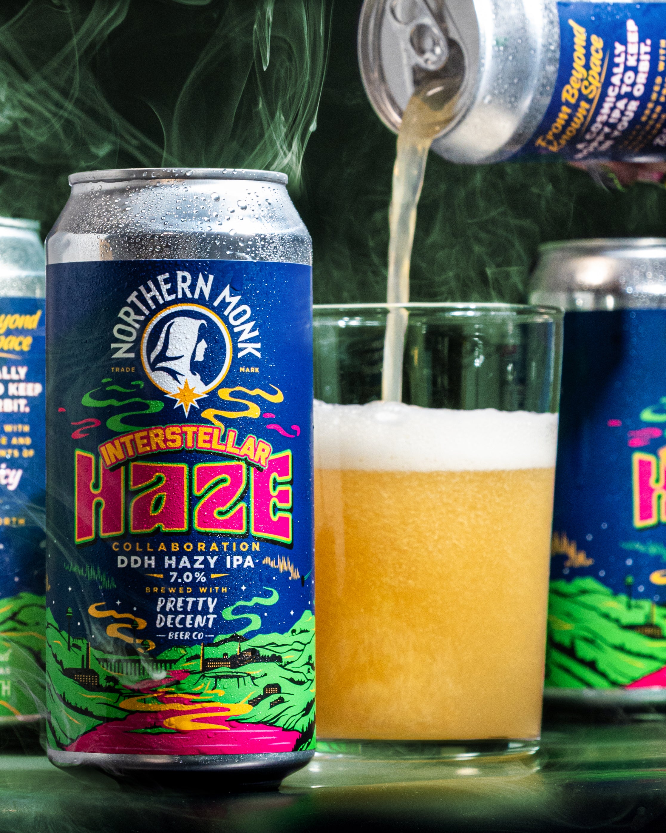 INTERSTELLAR HAZE // PRETTY DECENT // HAZY IPA // 7% – Northern Monk