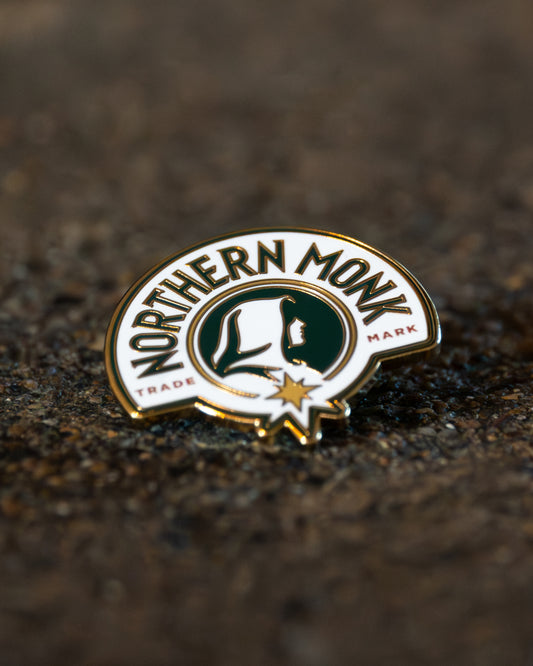 ENAMEL PIN BADGE // NORTHERN MONK LOGO
