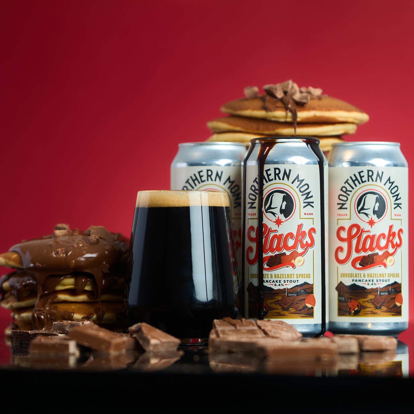 4 PACK // STACKS // CHOCOLATE & HAZELNUT SPREAD PANCAKE STOUT // 8.4%