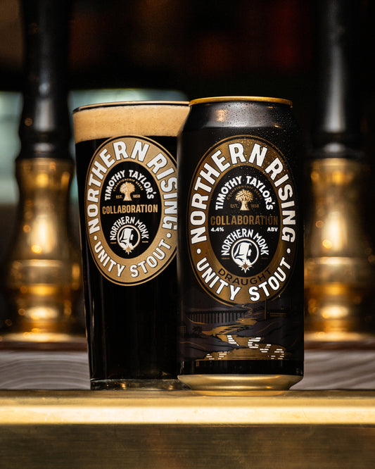 NORTHERN RISING // TIMOTHY TAYLOR'S COLLABORATION // UNITY STOUT // 4.4%