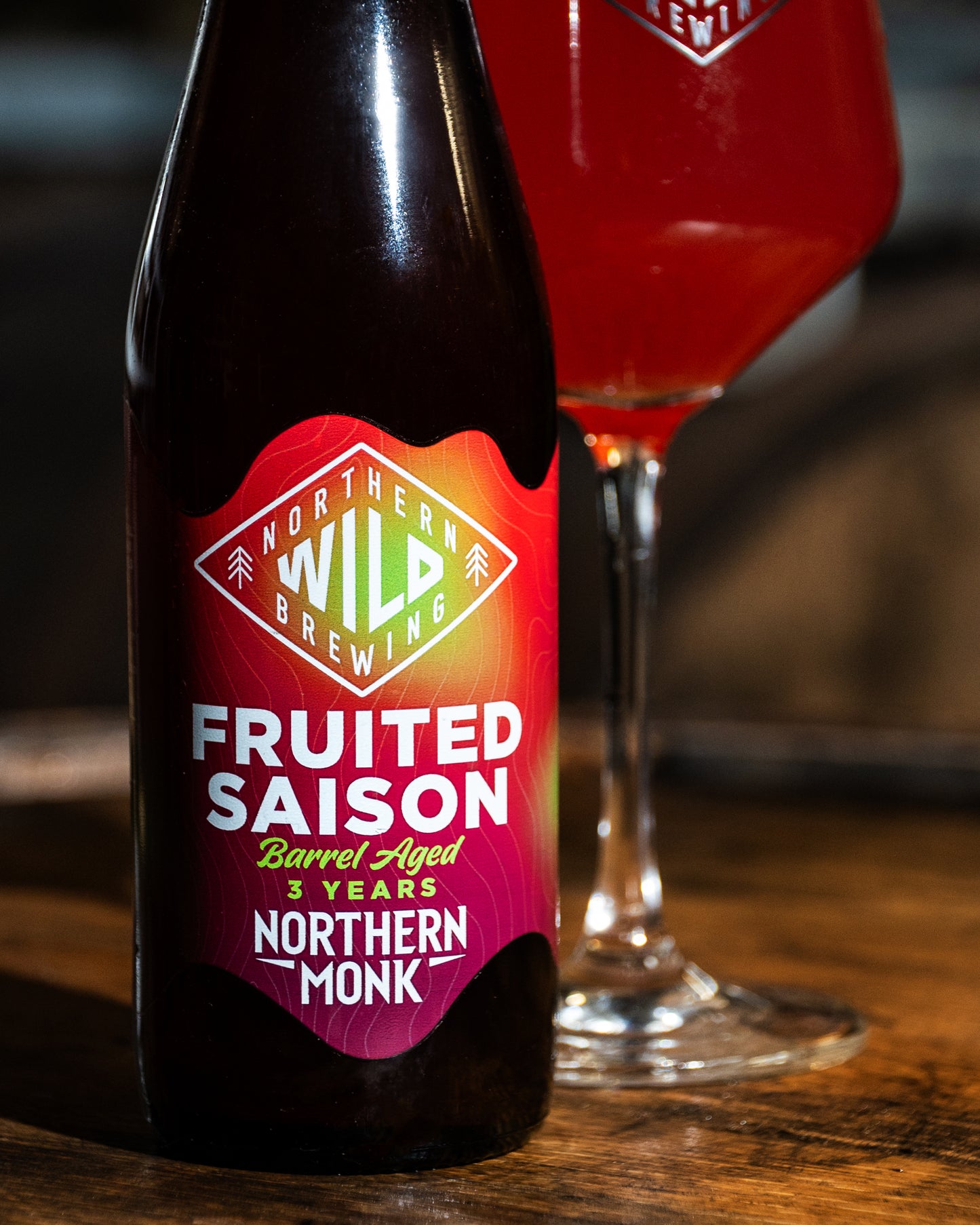 NORTHERN WILD 007 // BRANDY BARREL-AGED FRUITED SAISON // 6.6%