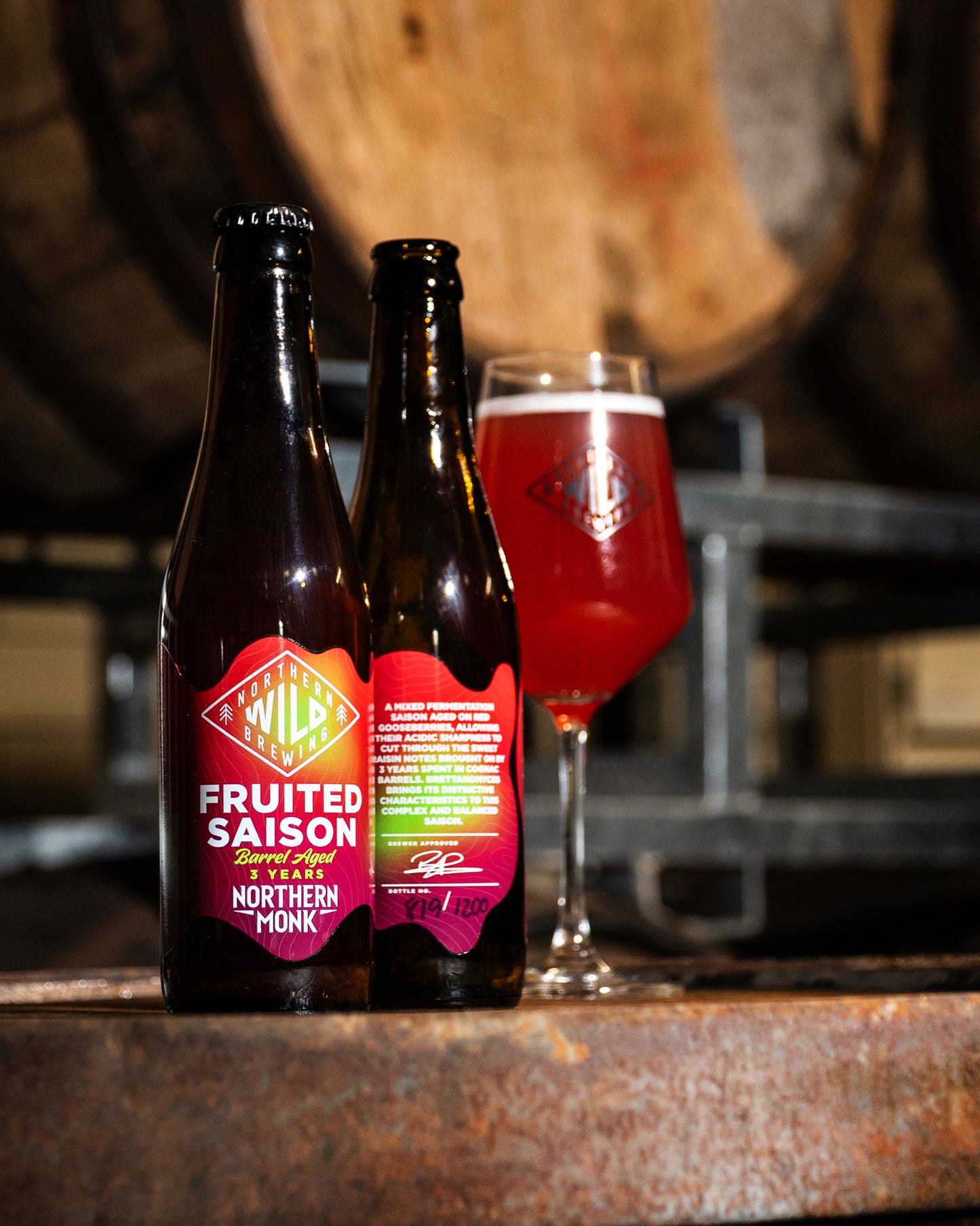 NORTHERN WILD 007 // BRANDY BARREL-AGED FRUITED SAISON // 6.6%