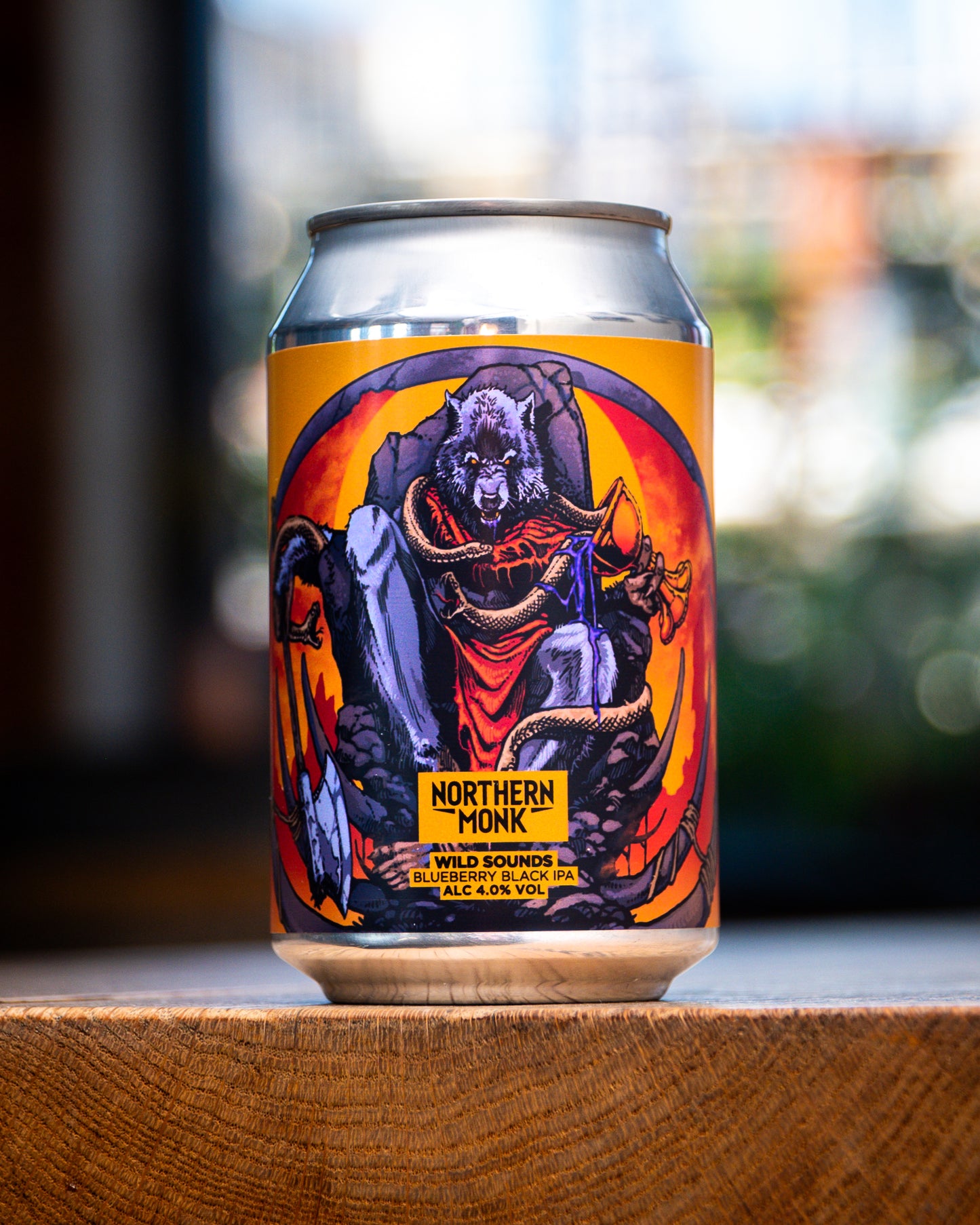 WILD SOUNDS // HEATHEN SOUNDS // BARBARIAN HERMIT // BLUEBERRY BLACK IPA // 4.0%