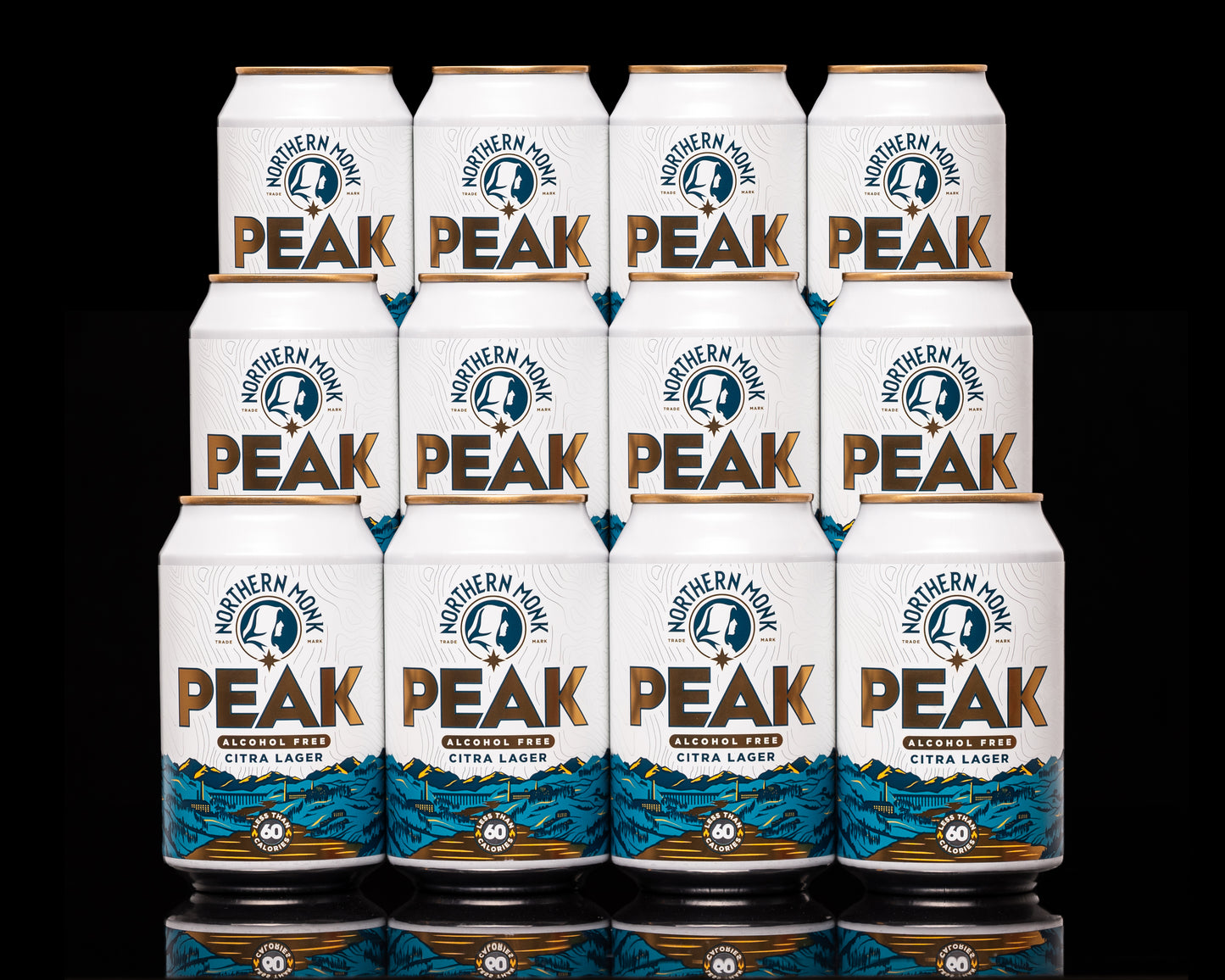 12 PACK // PEAK // CITRA LAGER //  0.5% ALCOHOL