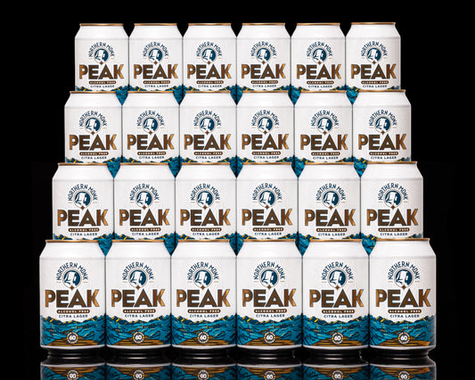24 PACK // PEAK // CITRA LAGER //   0.5% ALCOHOL