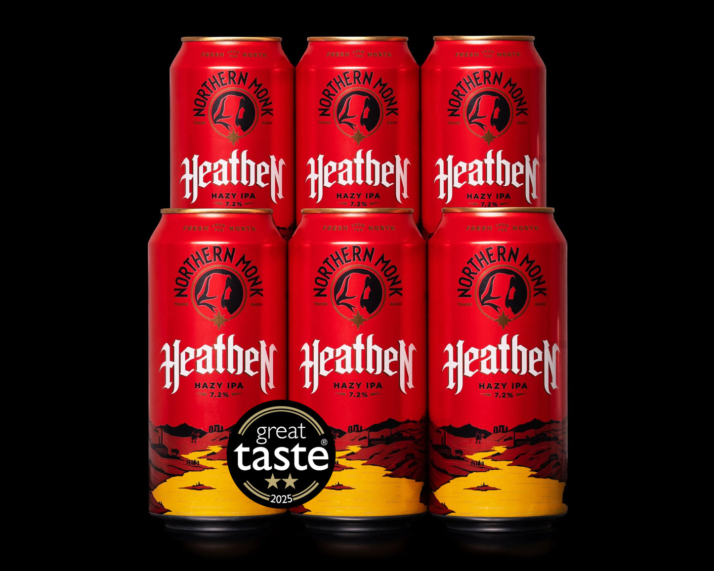6 PACK // HEATHEN™ NEW ENGLAND IPA // 7.2%