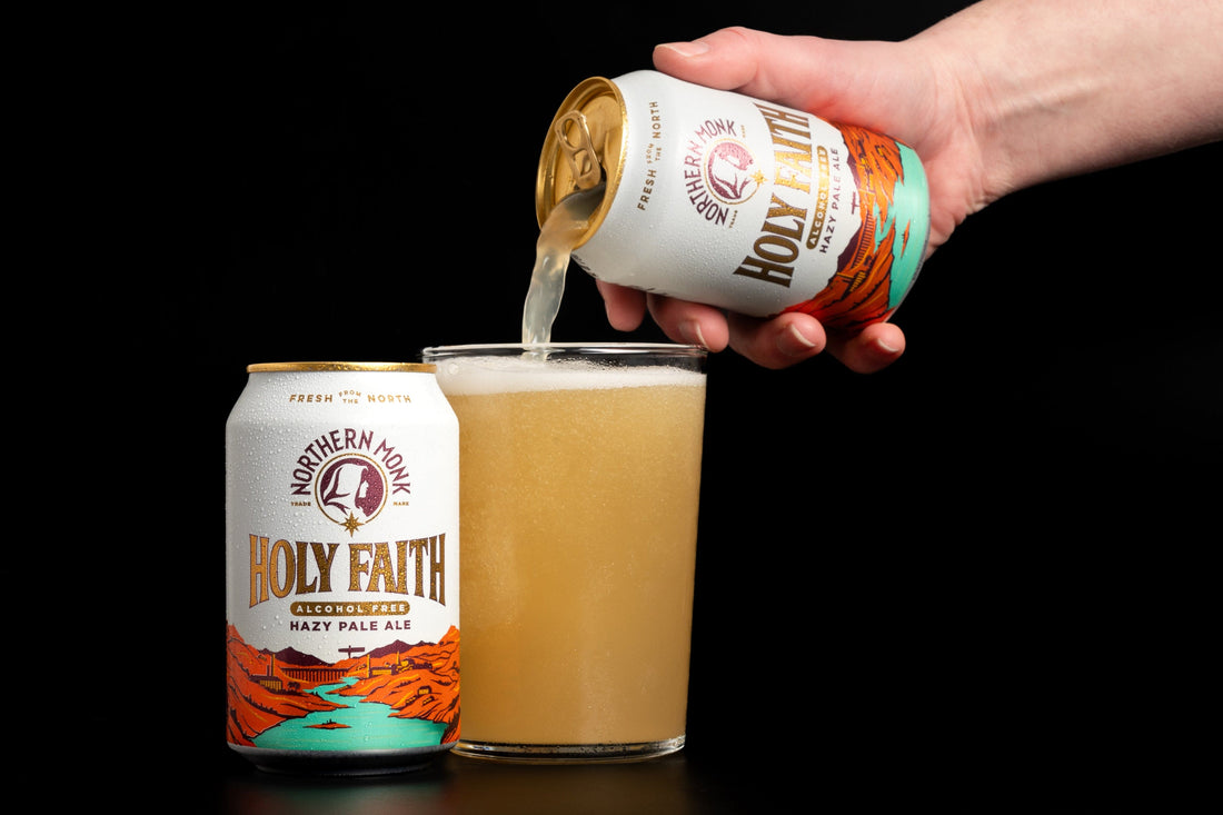 12 PACK // 330ml HOLY FAITH // HAZY PALE ALE // ALCOHOL FREE Northern