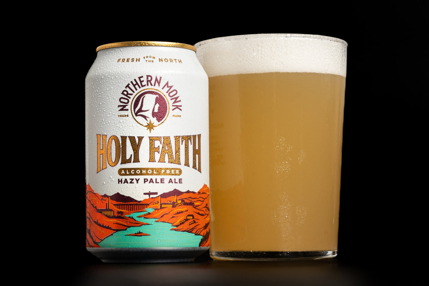 12 PACK // 330ml HOLY FAITH // HAZY PALE ALE // ALCOHOL FREE Northern